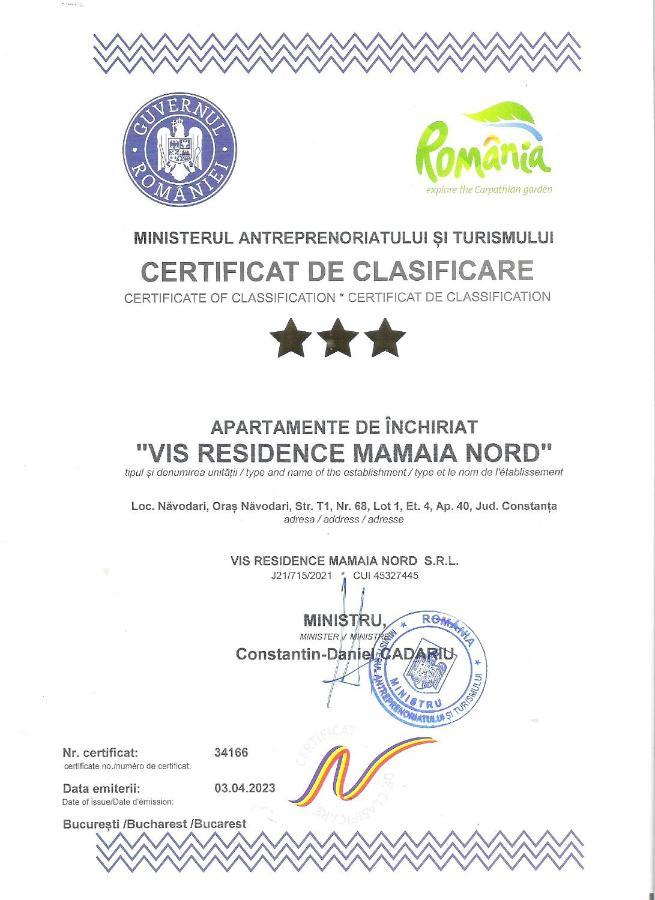 Vis Residence Năvodari Eksteriør bilde
